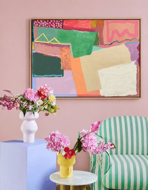 We Are The Lucky Ones - Original Artwork-Original Art-Jackie Anderson-Greenhouse Interiors