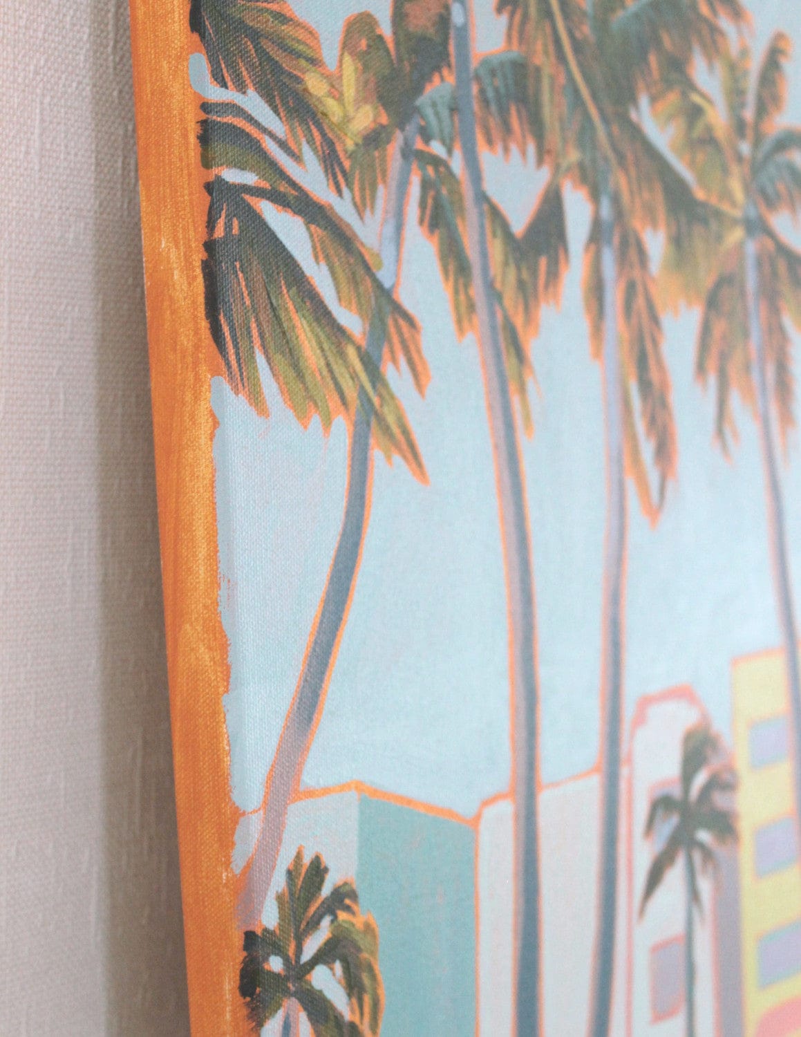 South Beach Stroll - Original Artwork