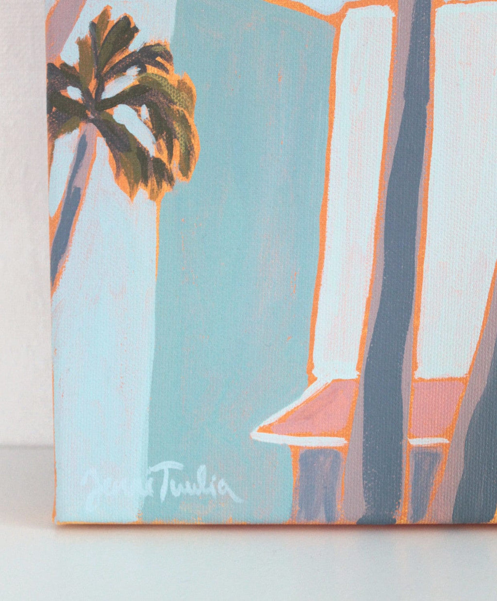 South Beach Stroll - Original Artwork