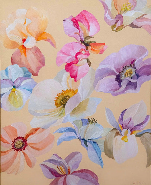 Spring Posy - Limited Edition Framed Canvas Print