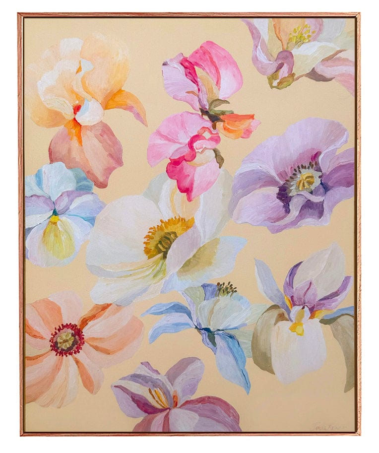 Spring Posy - Limited Edition Framed Canvas Print