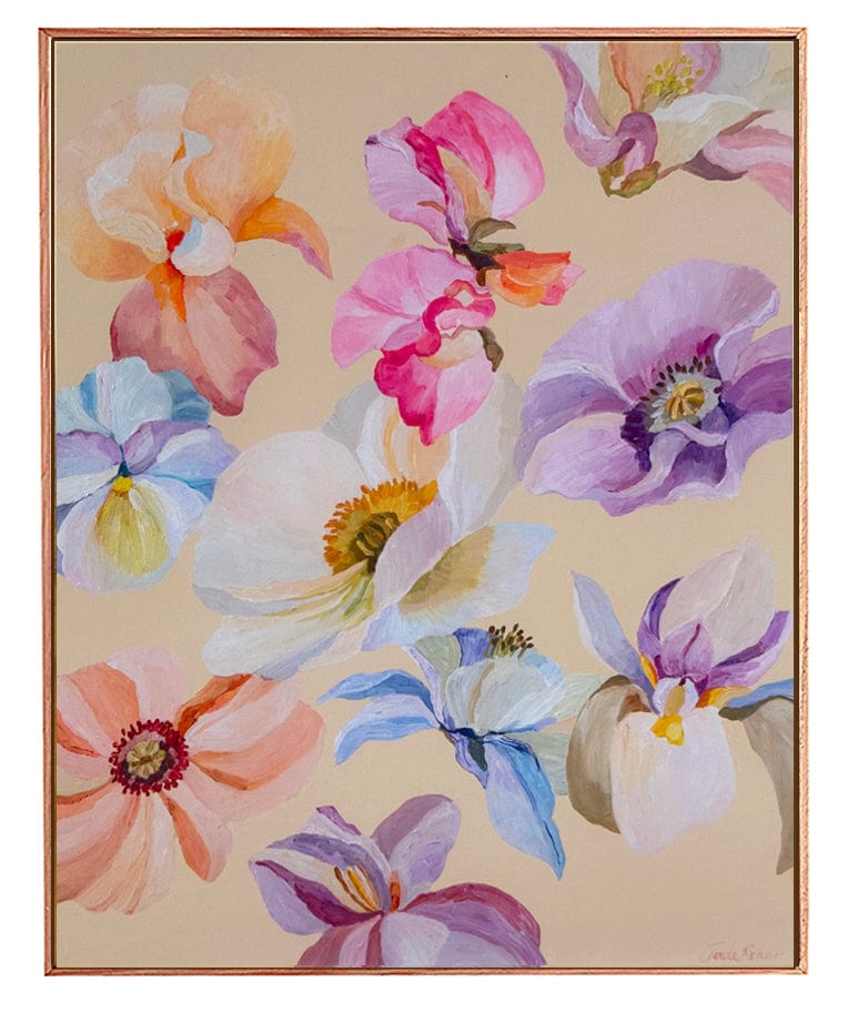 Spring Posy - Limited Edition Framed Canvas Print