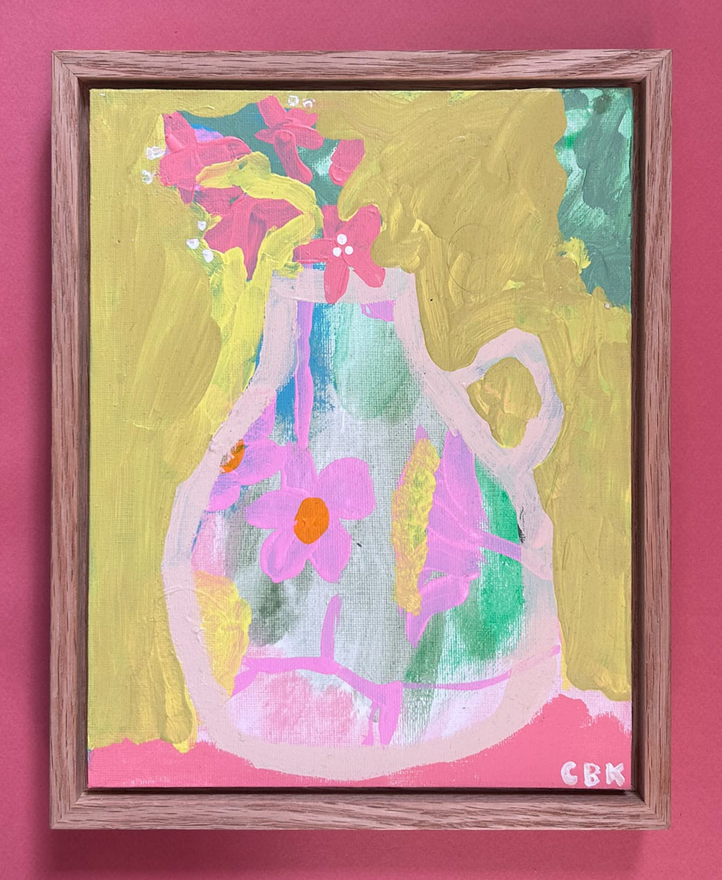 Stop To Smell Some Pretty Flowers - Original Art