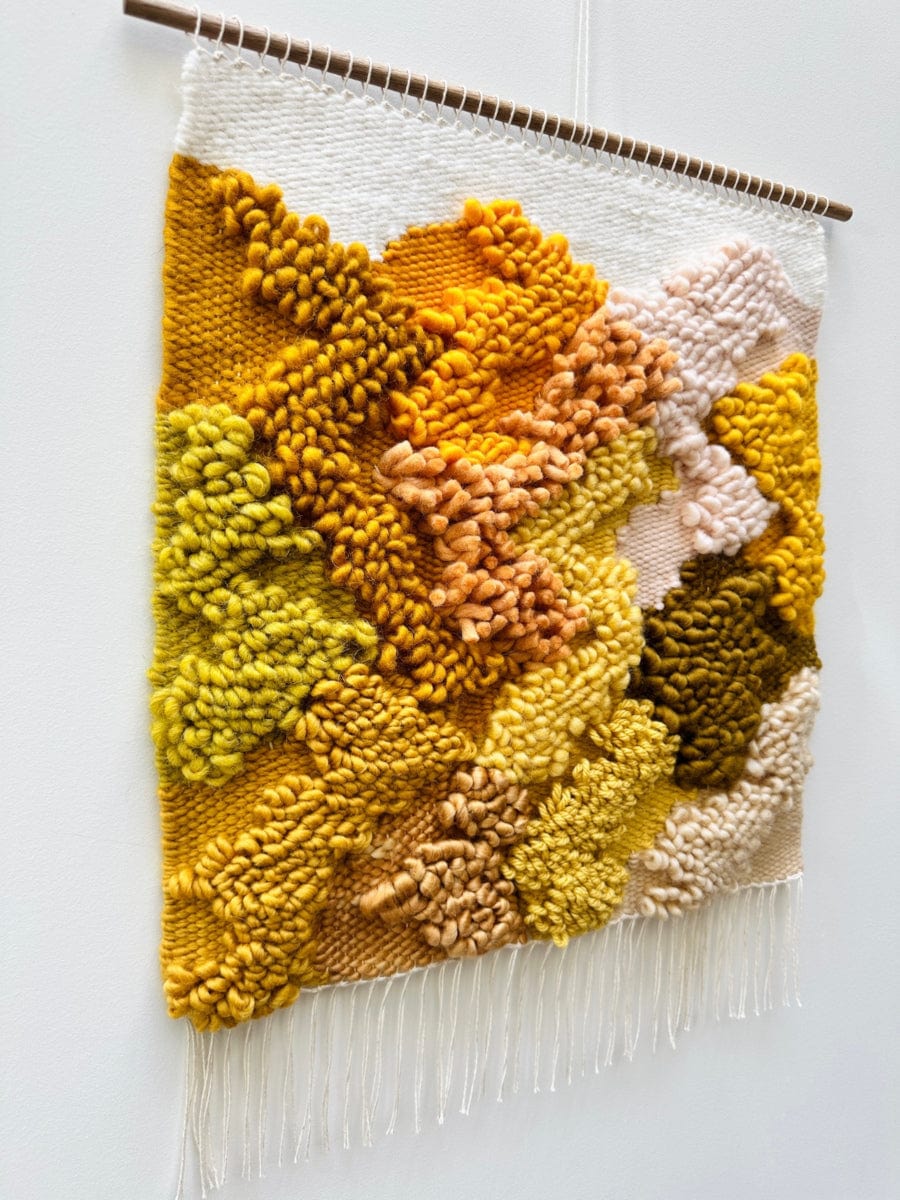 Sunshiny Day 4 - Handwoven Art
