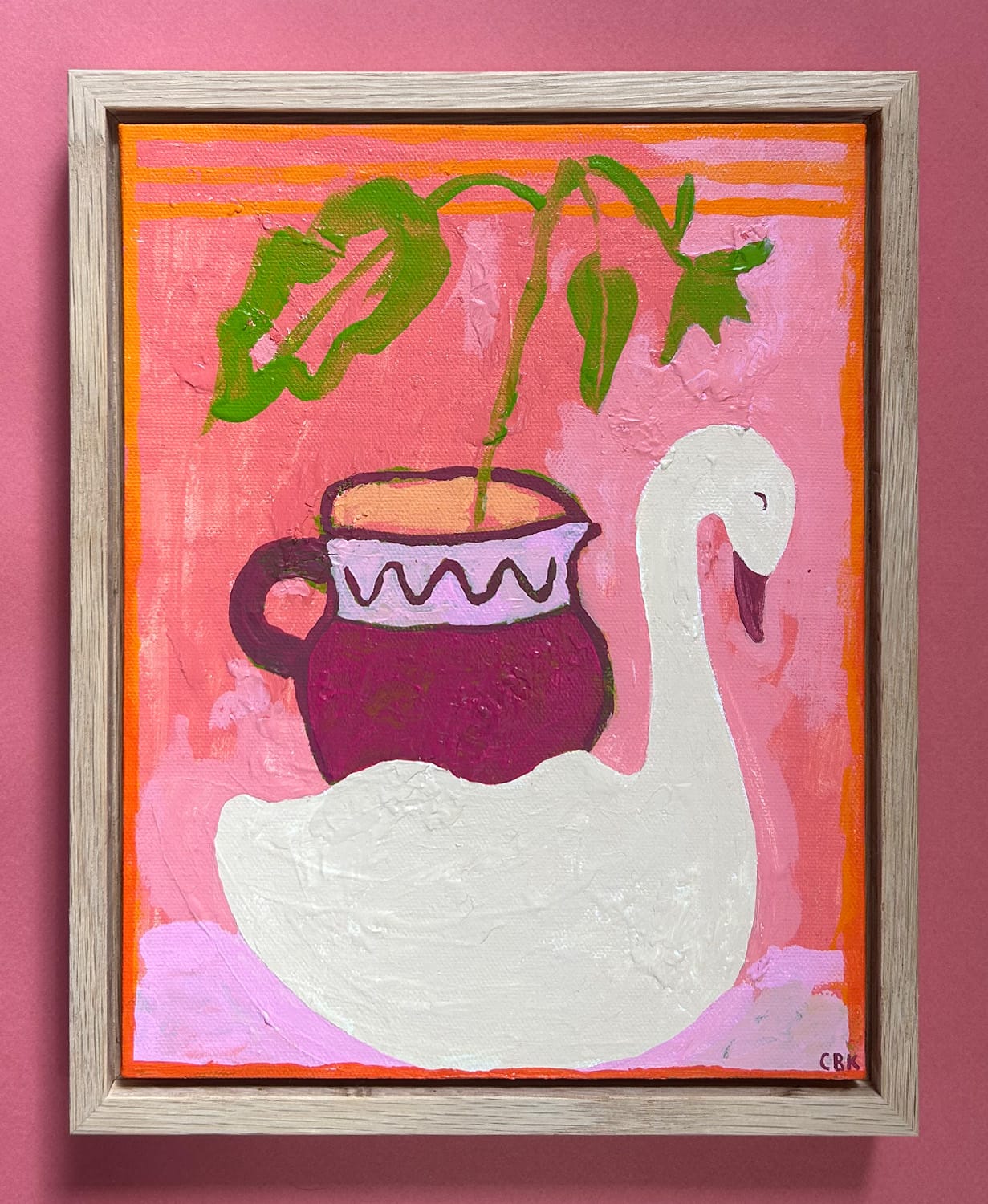 Swanning Around - Original Art