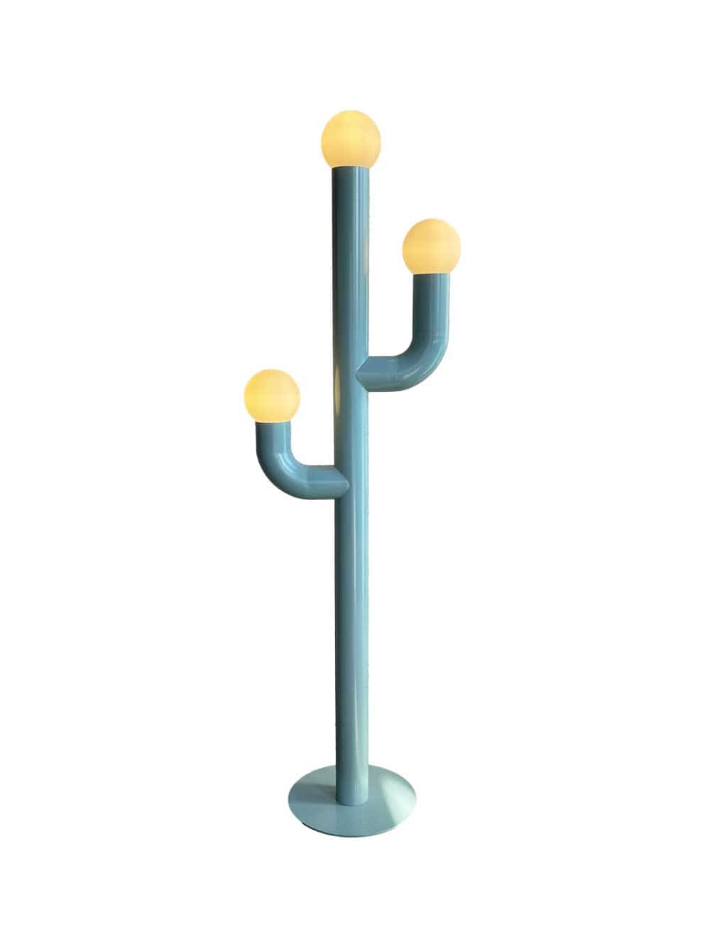 Tree of Light Floor Lamp - Duck Egg Blue