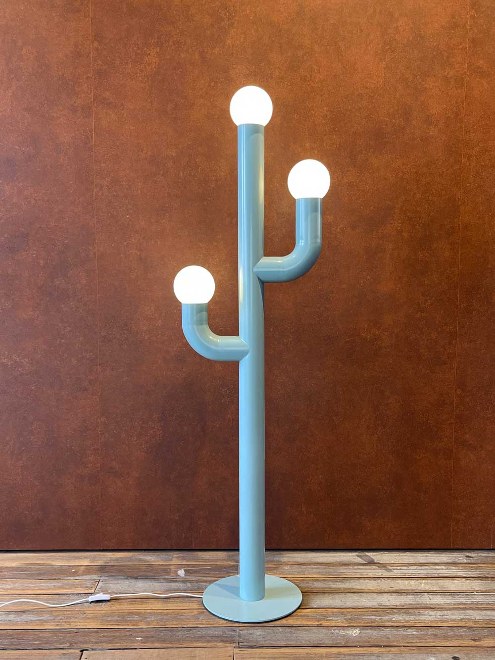 Tree of Light Floor Lamp - Duck Egg Blue