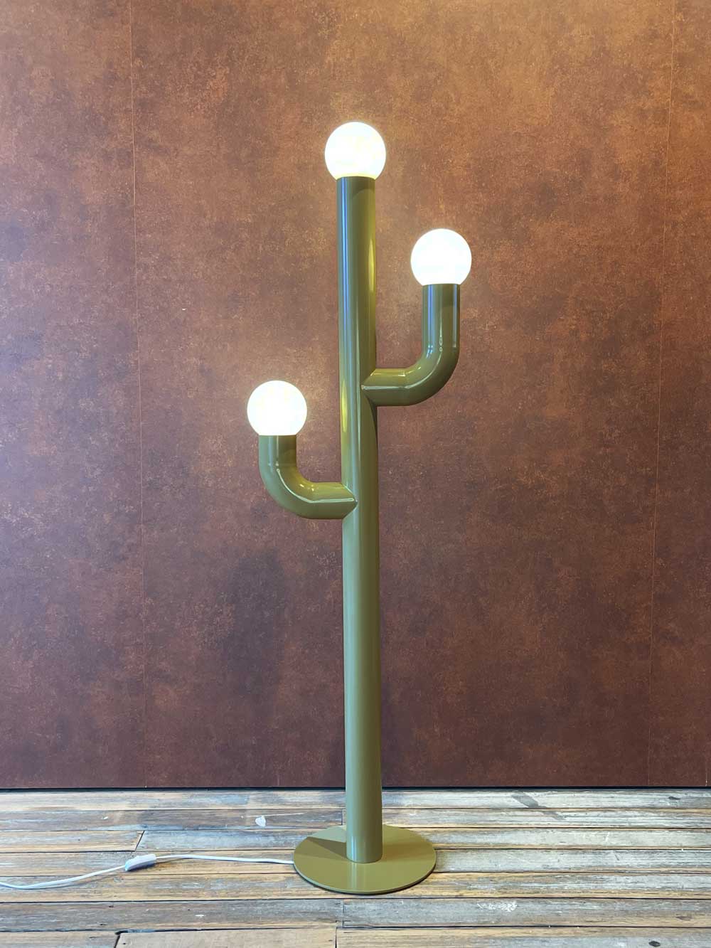 Tree of Light Floor Lamp - Olive Green