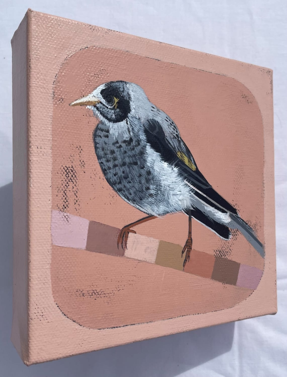 Wild And Free, Noisy Miner - Original Art-Original Art-Tania Lucas-Greenhouse Interiors Pty Ltd