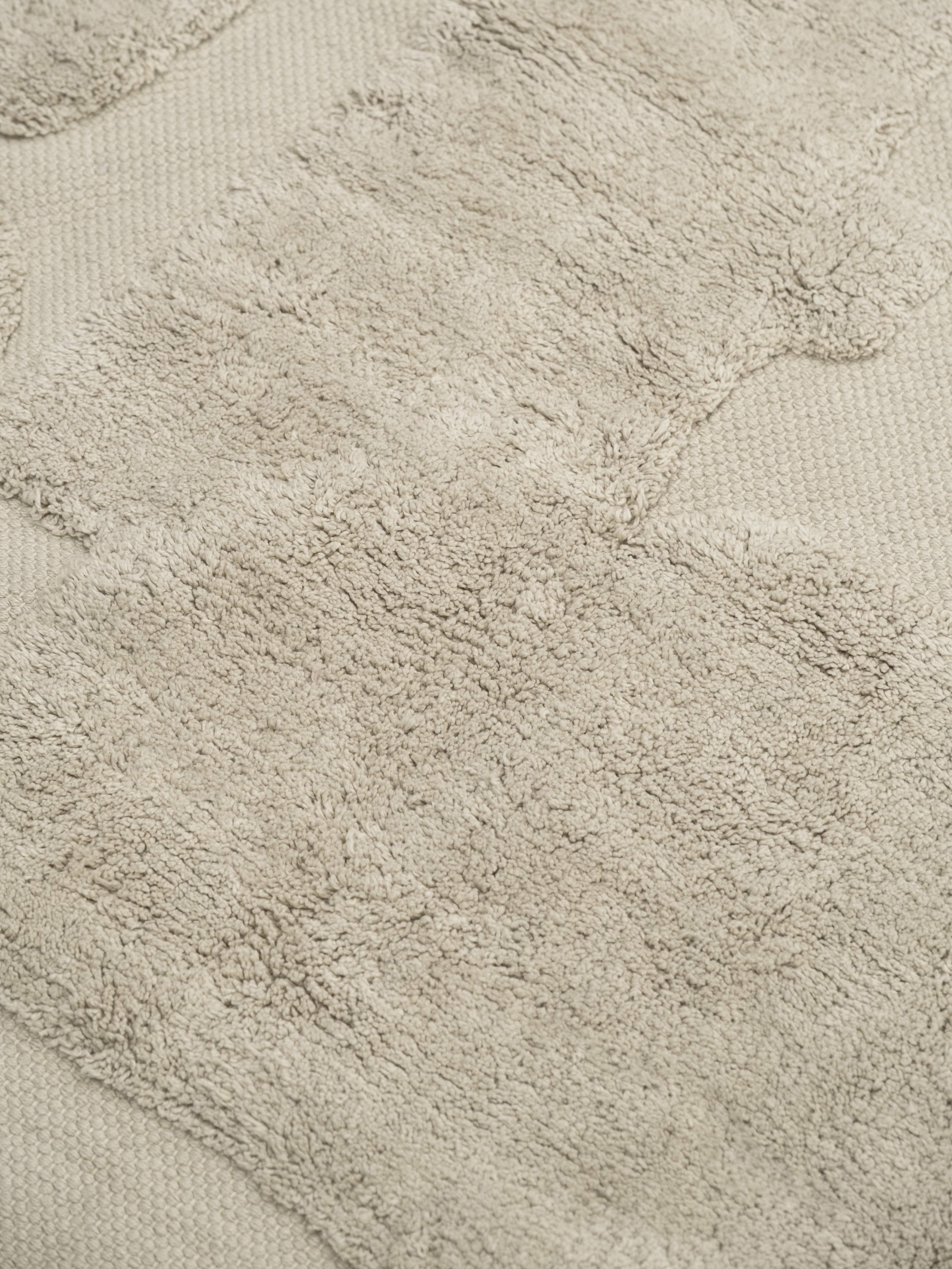 Tarkine Neutral Washable Wool Fine Cut Pile Rug