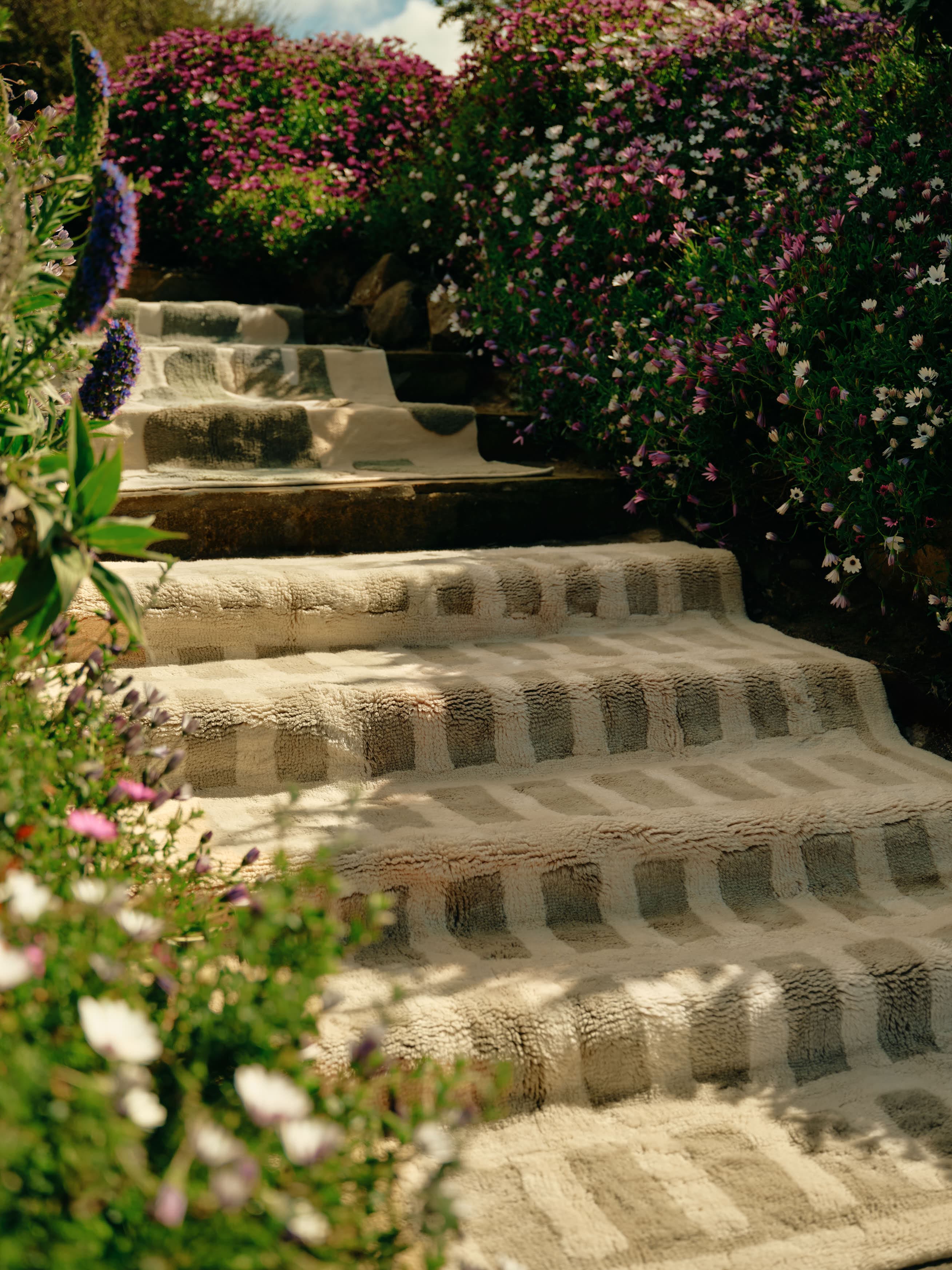 Tasman Neutral Washable Wool Fine Cut Pile Rug