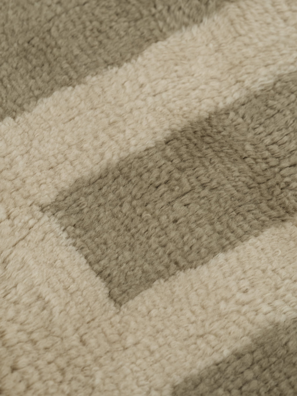 Tasman Neutral Washable Wool Fine Cut Pile Rug