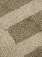 Tasman Neutral Washable Wool Fine Cut Pile Rug