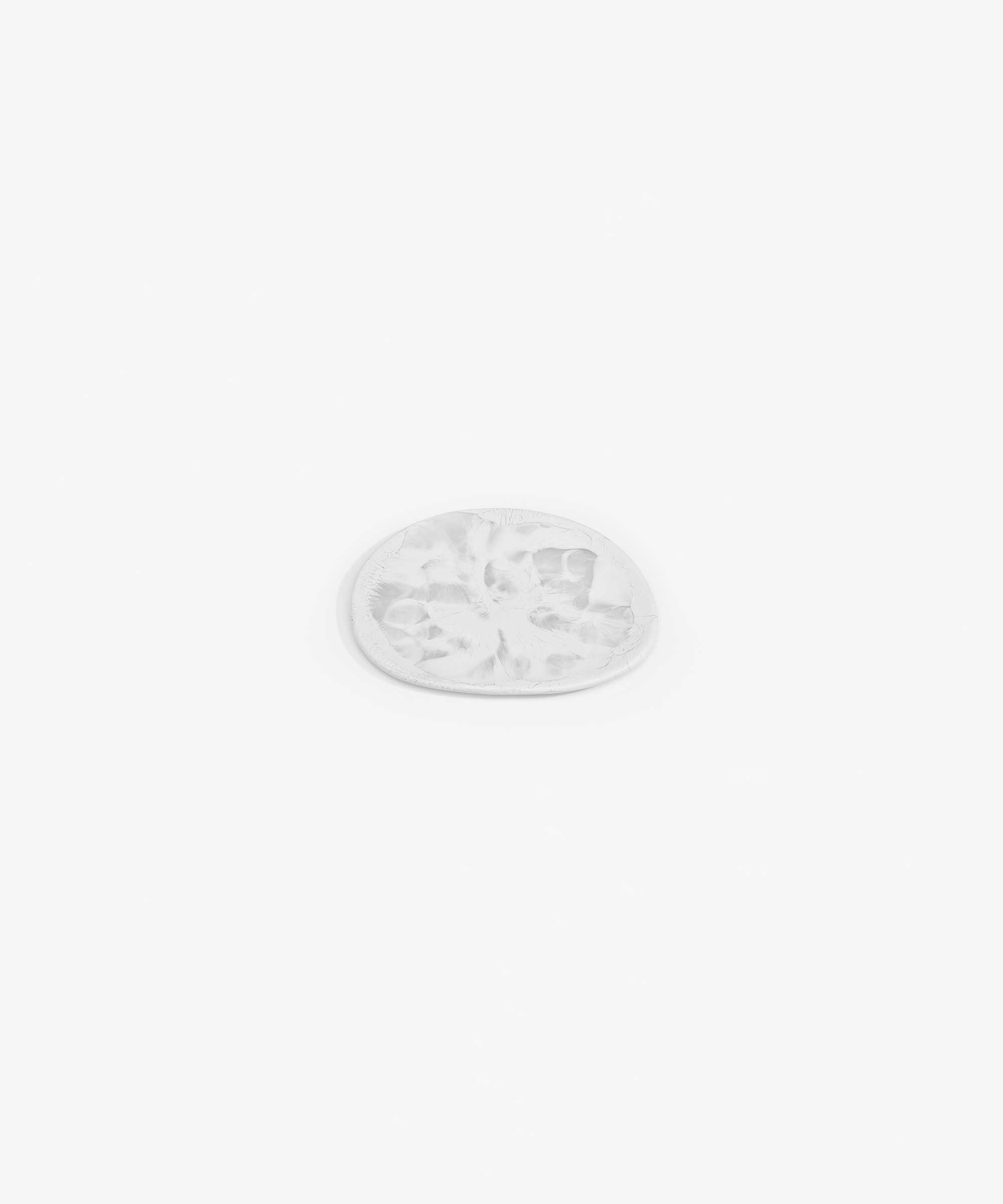 Resin Temple Side Plate - Snow Swirl