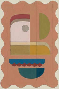 Terracotta Blush 2 - Limited Edition Print-Prints-Studio Elwood-Greenhouse Interiors Pty Ltd