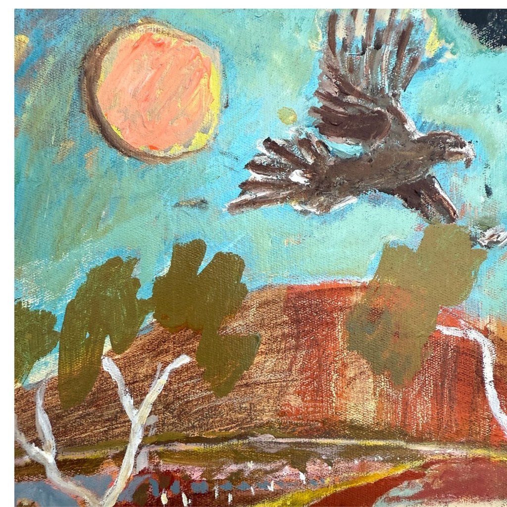Red Earth, Open Sky - Limited Edition Print-Prints-Greta Hounslow-Greenhouse Interiors Pty Ltd