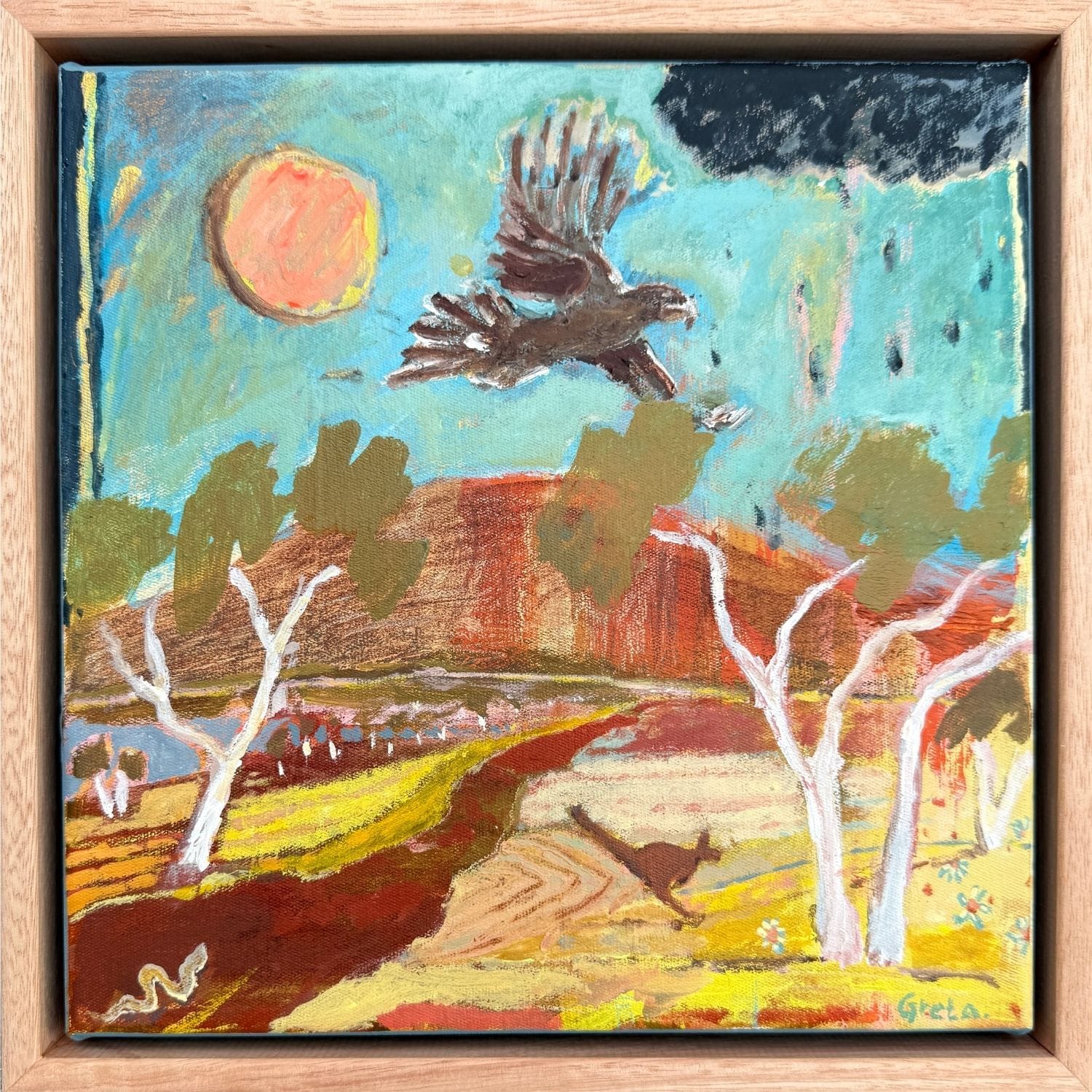 Red Earth, Open Sky - Limited Edition Print-Prints-Greta Hounslow-Greenhouse Interiors Pty Ltd