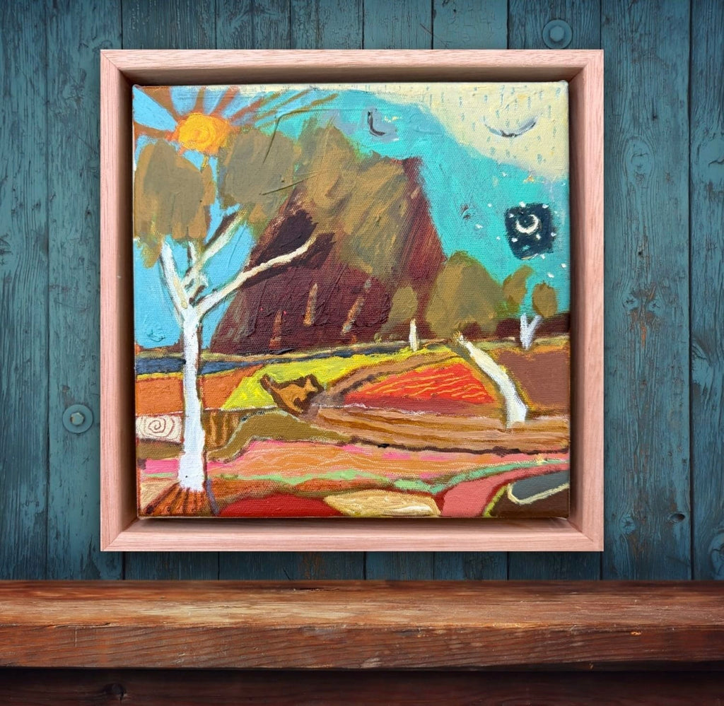 Sunshine And Red Dirt - Original Artwork-Original Art-Greta Hounslow-Greenhouse Interiors Pty Ltd
