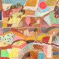 Red Sun, Old Tracks - Original Artwork-Original Art-Greta Hounslow-Greenhouse Interiors Pty Ltd