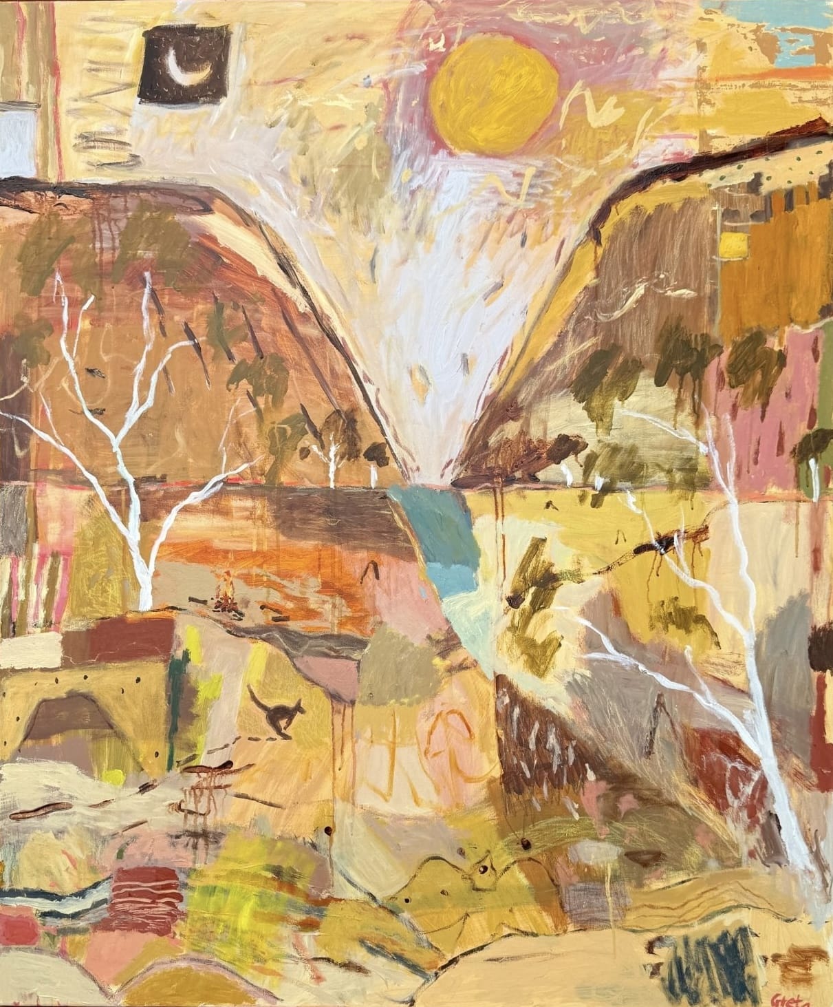 Ancient Gorge - Original Artwork