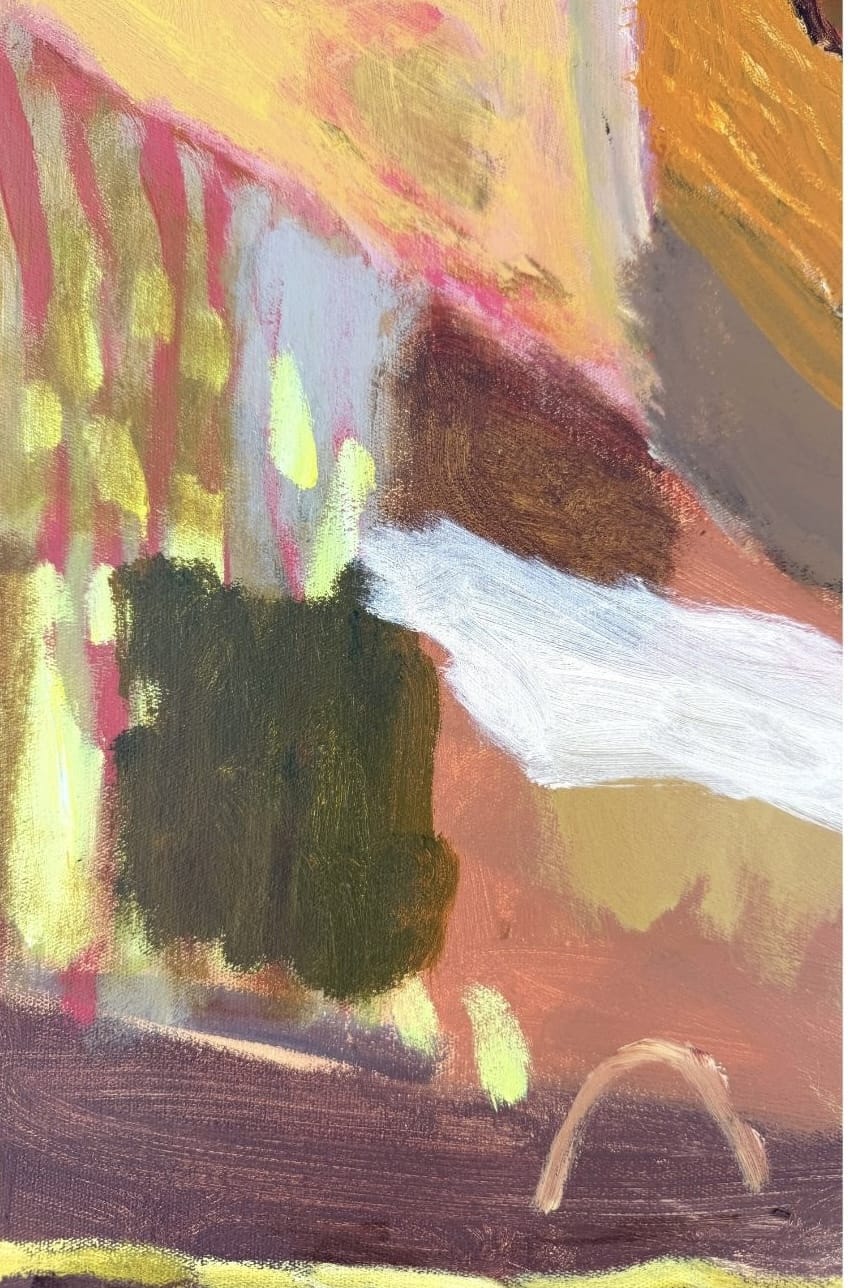 Sundown At Kings Canyon - Original Artwork-Original Art-Greta Hounslow-Greenhouse Interiors Pty Ltd