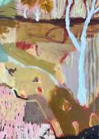 Sundown At Kings Canyon - Original Artwork-Original Art-Greta Hounslow-Greenhouse Interiors Pty Ltd