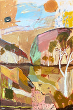 Sundown At Kings Canyon - Original Artwork-Original Art-Greta Hounslow-Greenhouse Interiors Pty Ltd