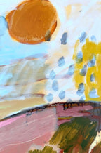 Sundown At Kings Canyon - Original Artwork-Original Art-Greta Hounslow-Greenhouse Interiors Pty Ltd