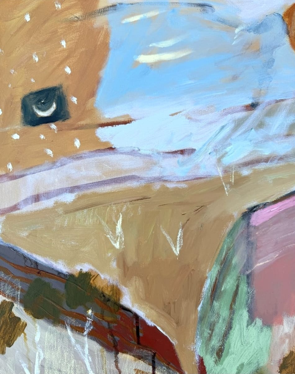 Sundown At Kings Canyon - Original Artwork-Original Art-Greta Hounslow-Greenhouse Interiors Pty Ltd