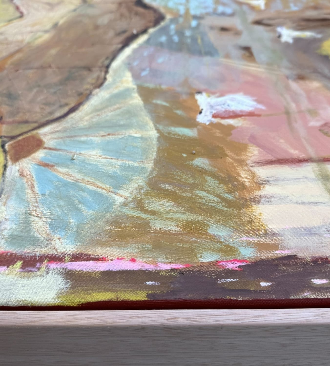 Warm Stones At Sundown - Original Artwork-Original Art-Greta Hounslow-Greenhouse Interiors Pty Ltd
