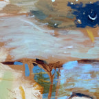 Warm Stones At Sundown - Original Artwork-Original Art-Greta Hounslow-Greenhouse Interiors Pty Ltd