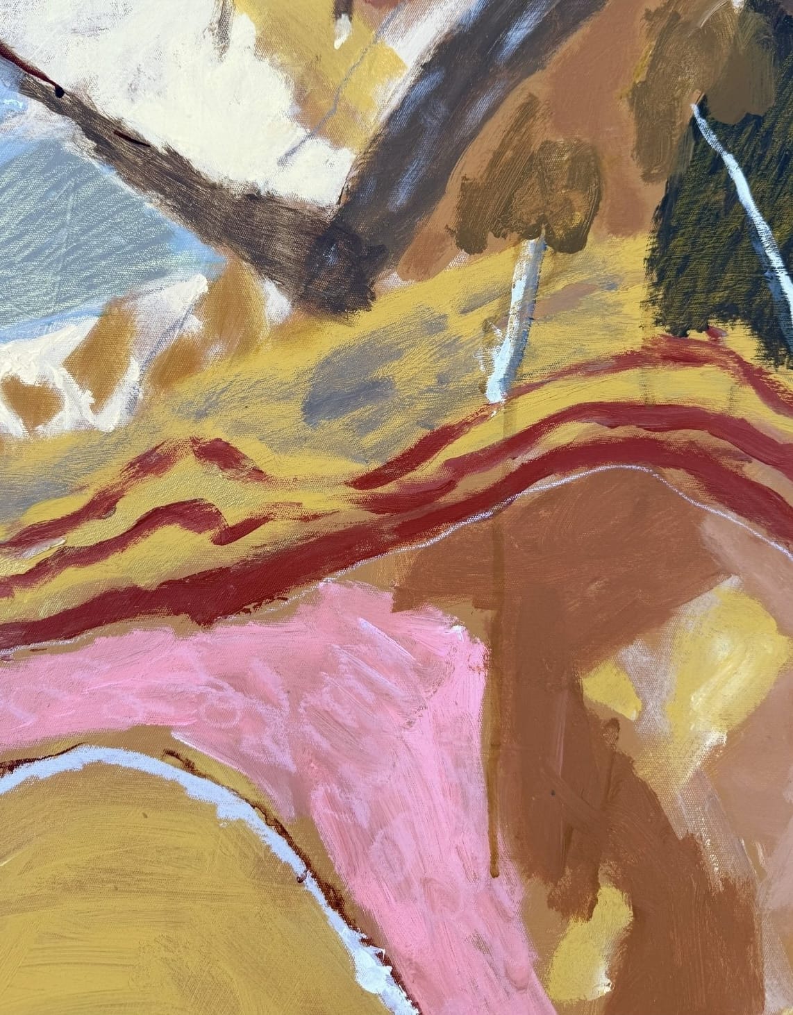 Shedding Layers - Original Artwork-Original Art-Greta Hounslow-Greenhouse Interiors Pty Ltd
