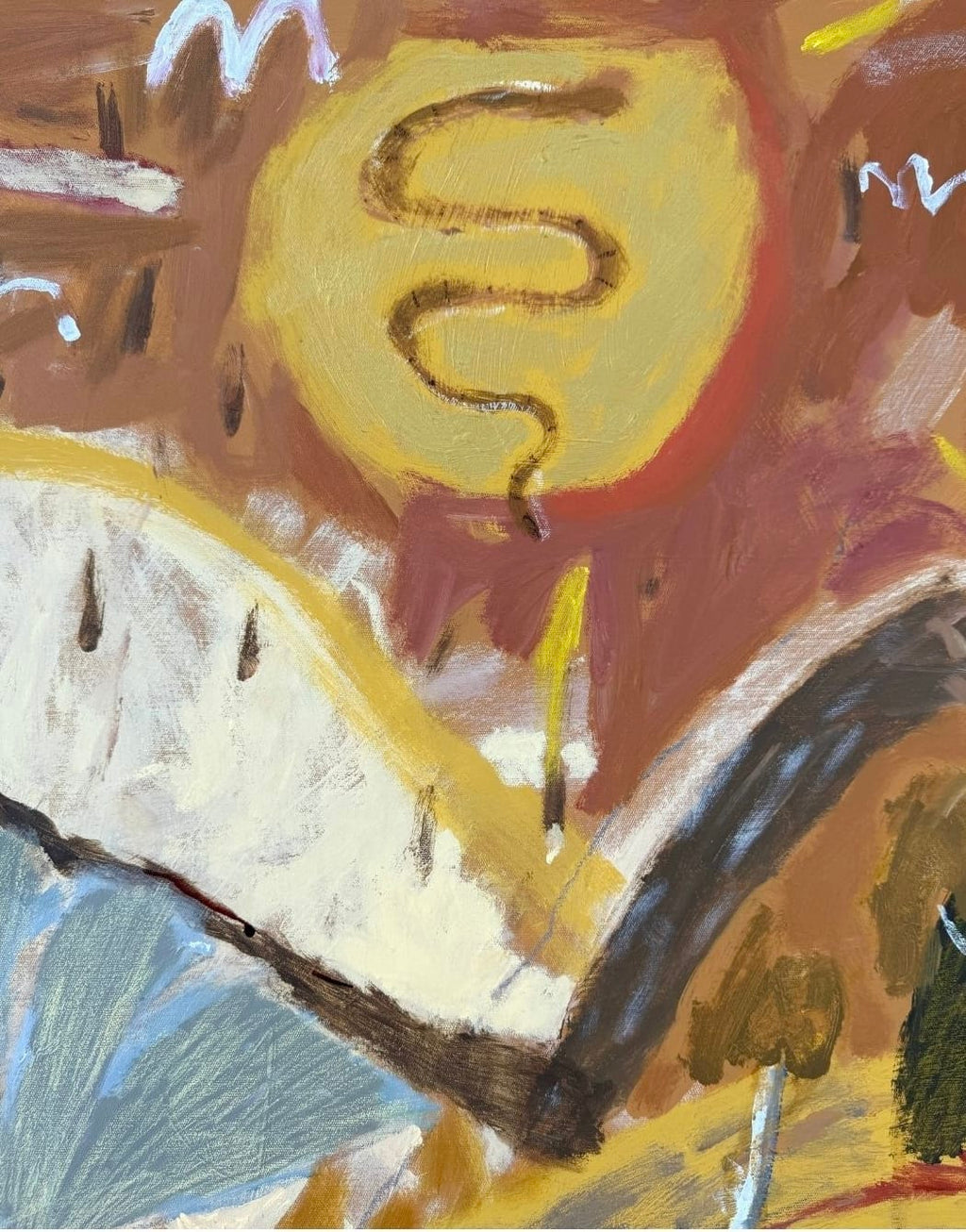 Shedding Layers - Original Artwork-Original Art-Greta Hounslow-Greenhouse Interiors Pty Ltd