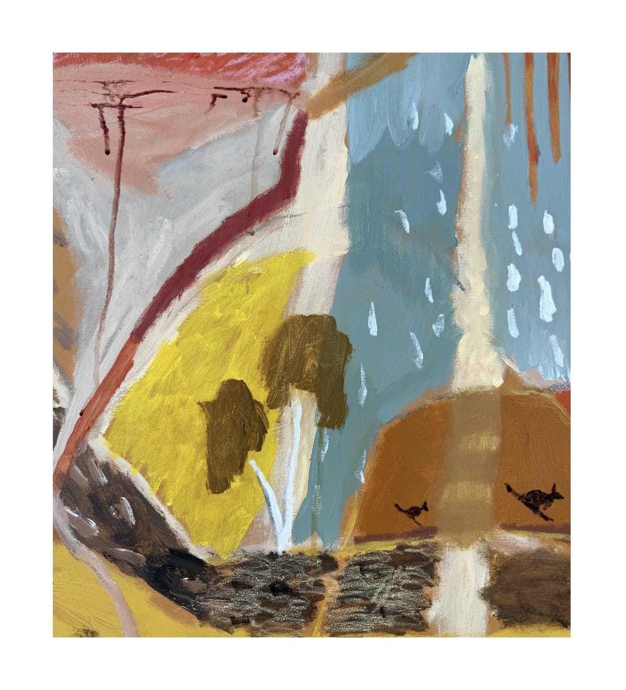 Shedding Layers - Original Artwork-Original Art-Greta Hounslow-Greenhouse Interiors Pty Ltd