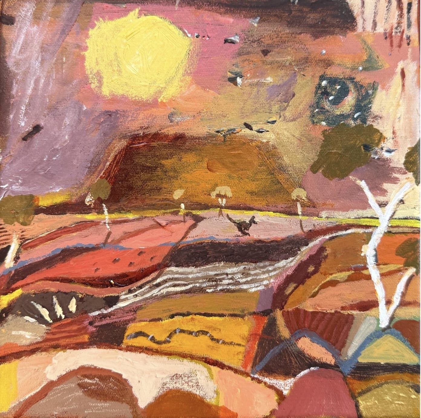 Kangaroo Dawn - Original Artwork