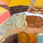 Red Sun, Old Tracks - Original Artwork-Original Art-Greta Hounslow-Greenhouse Interiors Pty Ltd