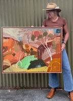 Song Of The Gorge - Original Artwork-Original Art-Greta Hounslow-Greenhouse Interiors Pty Ltd