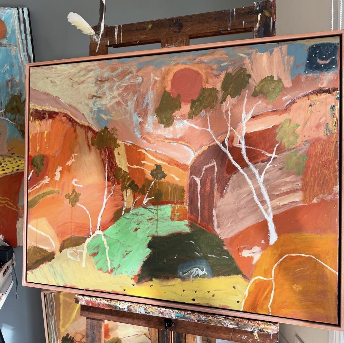 Song Of The Gorge - Original Artwork-Original Art-Greta Hounslow-Greenhouse Interiors Pty Ltd