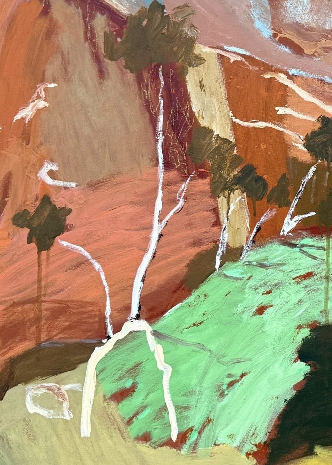 Song Of The Gorge - Original Artwork-Original Art-Greta Hounslow-Greenhouse Interiors Pty Ltd