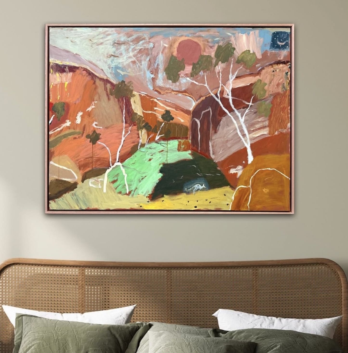 Song Of The Gorge - Original Artwork-Original Art-Greta Hounslow-Greenhouse Interiors Pty Ltd