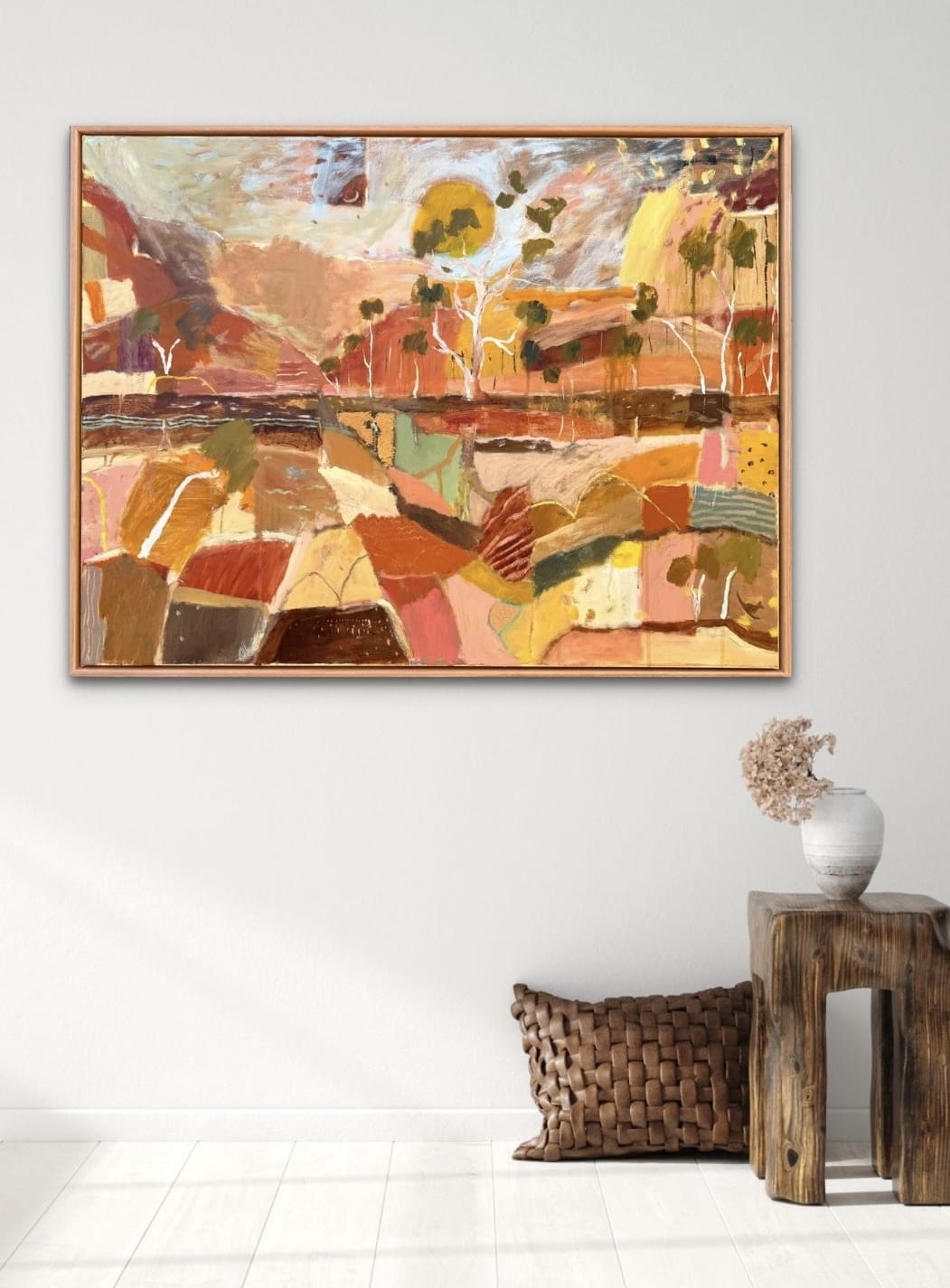 Eucalyptus Sunrise - Original Artwork-Original Art-Greta Hounslow-Greenhouse Interiors Pty Ltd