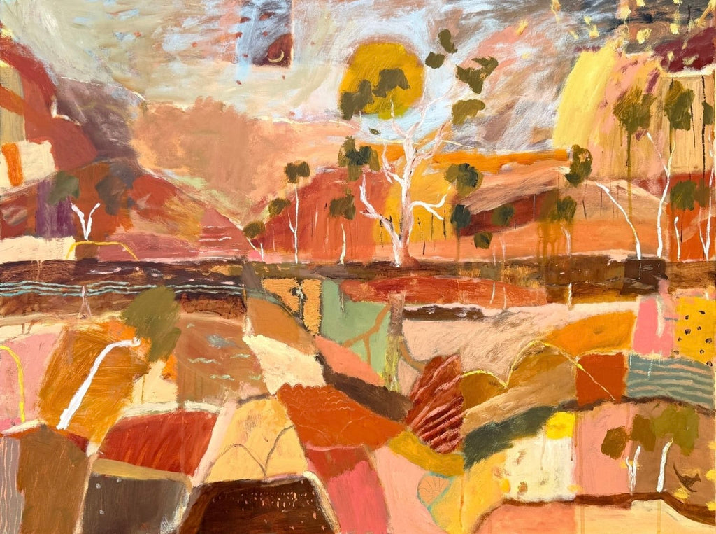 Eucalyptus Sunrise - Original Artwork-Original Art-Greta Hounslow-Greenhouse Interiors Pty Ltd