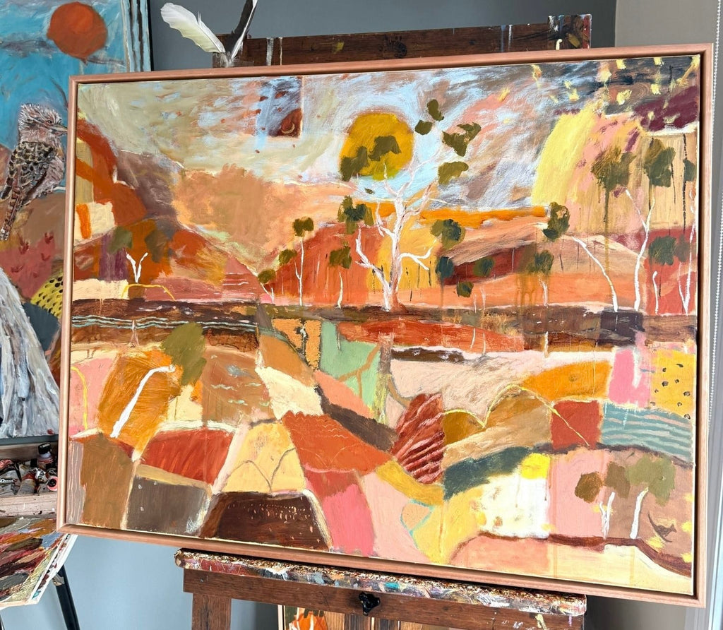 Eucalyptus Sunrise - Original Artwork-Original Art-Greta Hounslow-Greenhouse Interiors Pty Ltd