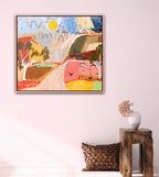 Track To Uluru - Original Artwork-Original Art-Greta Hounslow-Greenhouse Interiors Pty Ltd