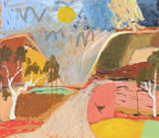 Track To Uluru - Original Artwork-Original Art-Greta Hounslow-Greenhouse Interiors Pty Ltd