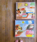 Track To Uluru - Original Artwork-Original Art-Greta Hounslow-Greenhouse Interiors Pty Ltd