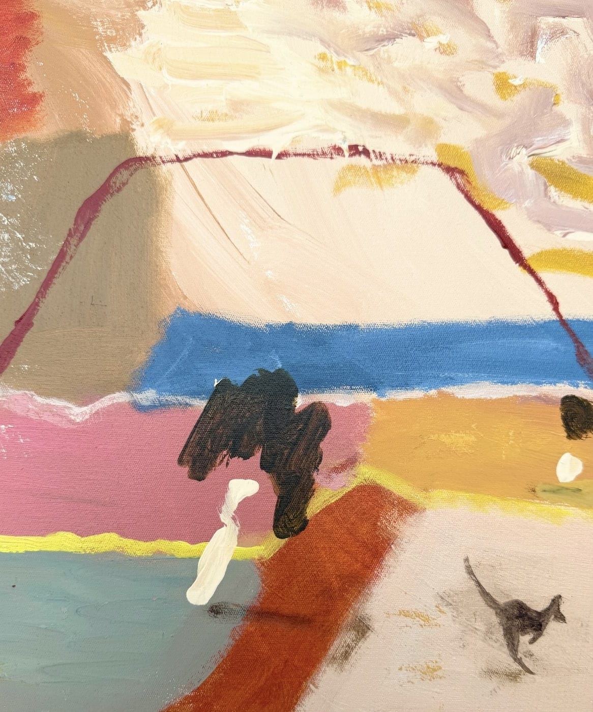 Between Uluru & Kata Tjuta - Original Artwork-Original Art-Greta Hounslow-Greenhouse Interiors Pty Ltd