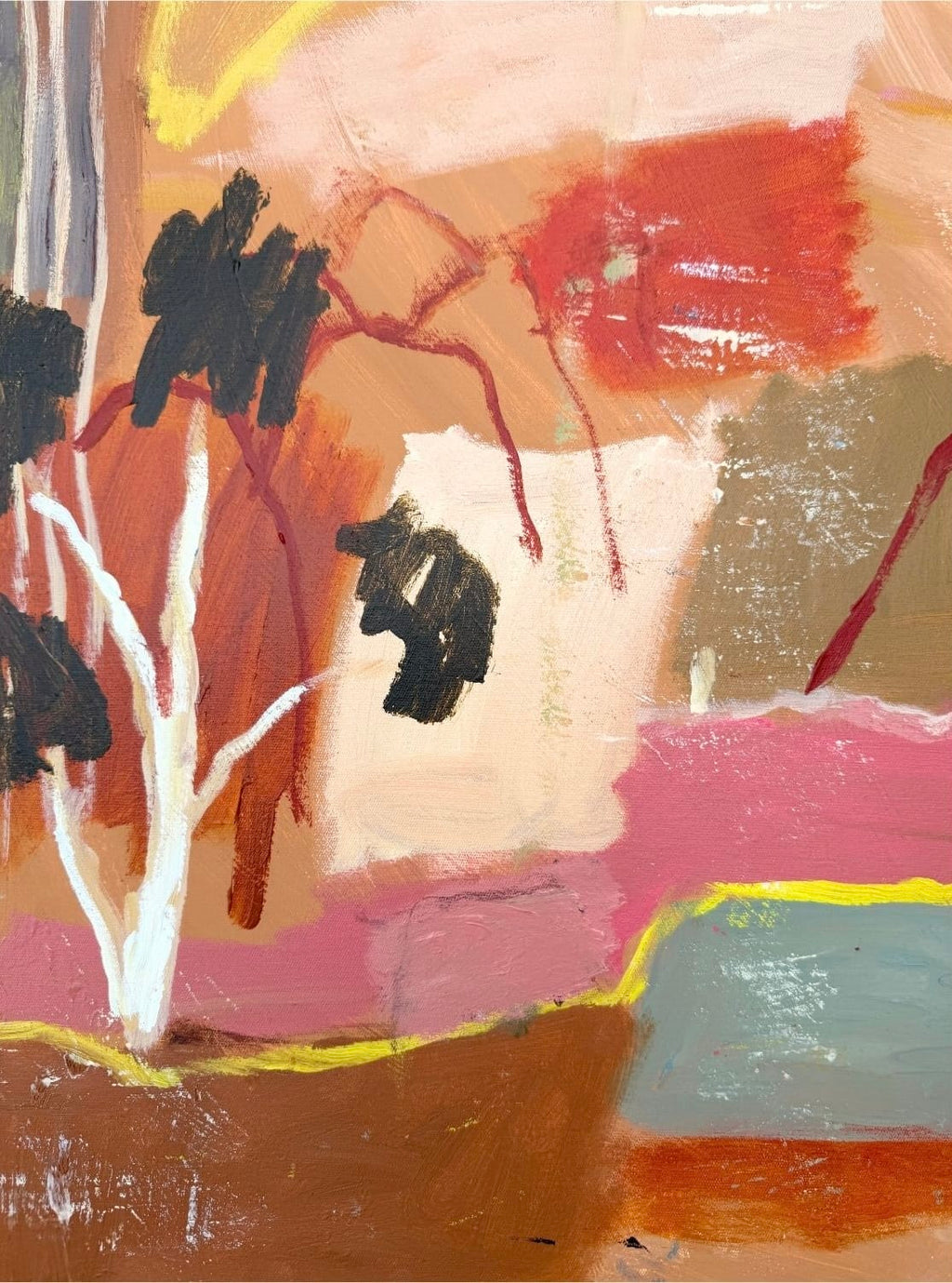 Between Uluru & Kata Tjuta - Original Artwork-Original Art-Greta Hounslow-Greenhouse Interiors Pty Ltd