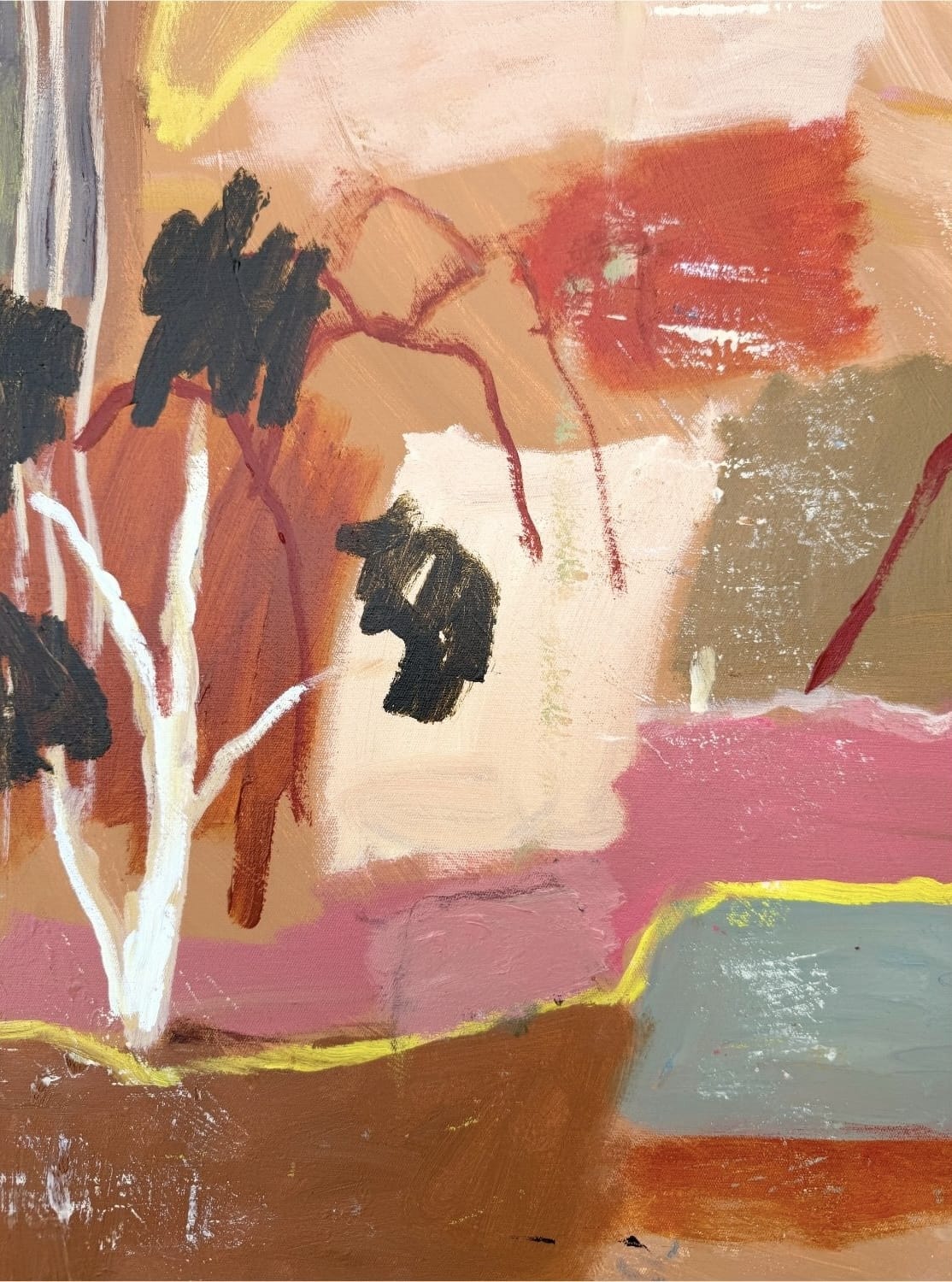 Between Uluru & Kata Tjuta - Original Artwork-Original Art-Greta Hounslow-Greenhouse Interiors Pty Ltd