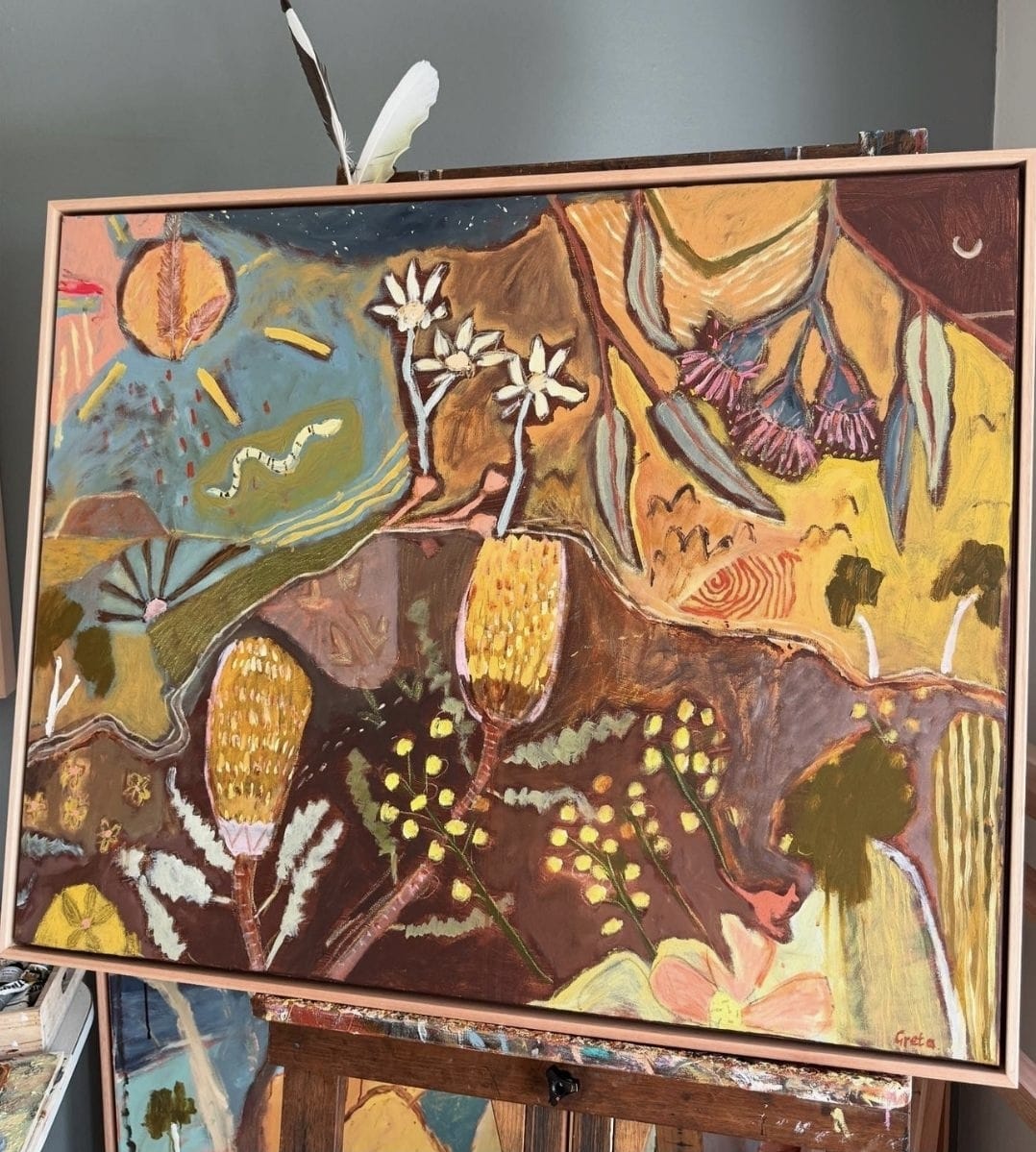 Where The Land Gathers - Limited Edition Print-Prints-Greta Hounslow-Greenhouse Interiors Pty Ltd